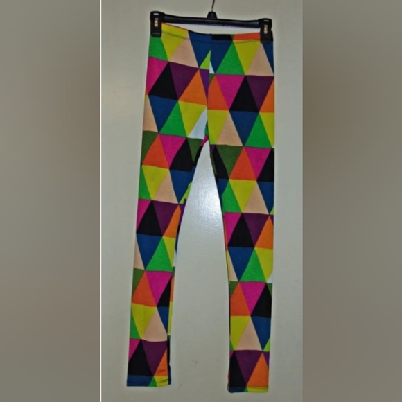 Geometic print leggings Sz S - Picture 4 of 4